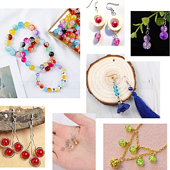Transparent Crackle Glass Beads&nbsp;CCG-PH0003-13