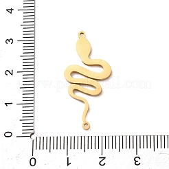 304 Stainless Steel Enamel Snake Links Connector Charms&nbsp;STAS-F367-06G