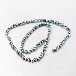 Electroplate Non-magnetic Synthetic Hematite Bead Strands&nbsp;G-F300-33B-07