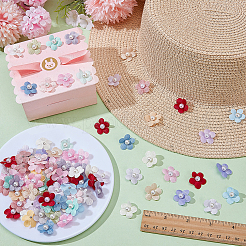 100Pcs Cloth Flower for Clothes Garment Accessories Decorative&nbsp;DIY-ME0002-05
