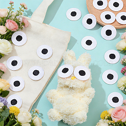 20Pcs Eyes Polyester Embroidery Iron on/Sew on Patches&nbsp;DIY-PH0036-61B-02