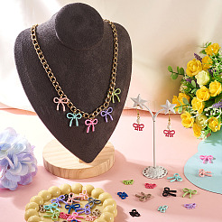 36Pcs 18 Styles Spray Plating Alloy Pendants&nbsp;FIND-TA0007-94