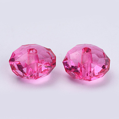 Transparent Acrylic Beads&nbsp;TACR-Q258-8mm-V08