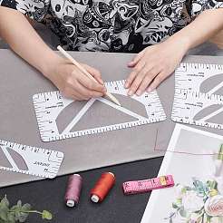 Plastic Multifunction Rulers&nbsp;TOOL-GF0001-58