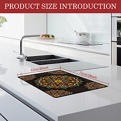 1Pc Cloth Induction Cooktop Protector Mats&nbsp;AJEW-GA0006-58C