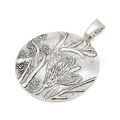 Tibetan Style Alloy Big Pendants&nbsp;AL-CBA1187-01AS