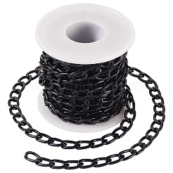Oval Oxidation Aluminum Curb Chains&nbsp;CHA-TA0001-13