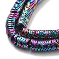 Electroplated Synthetic Non-magnetic Hematite Beads Strands&nbsp;G-B132-A01-01C