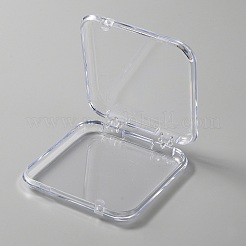 Transparent Plastic Nail Art Tool Box&nbsp;CON-WH0092-13B-01