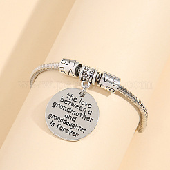 Mother's Day Alloy Charm Bracelets&nbsp;FS-WG9038C-01