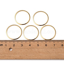 201 Stainless Steel Linking Rings&nbsp;X-STAS-F192-001G-01