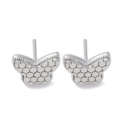 Brass Stud Earrings&nbsp;EJEW-D288-08P