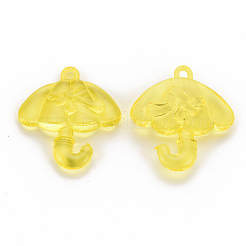 Transparent Acrylic Pendants&nbsp;TACR-T024-01B-916