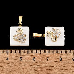 Shell Pearl Pendants&nbsp;PALLOY-JF05956-02