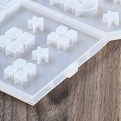 Patchwork House Christmas DIY Pendant Decoration Silicone Molds&nbsp;DIY-M057-01A