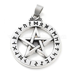 Tibetan Style Alloy Pendants&nbsp;FIND-I042-01AS-02