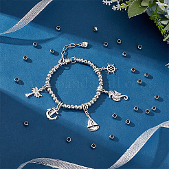 200Pcs 304 Stainless Steel Beads&nbsp;STAS-PH0005-30