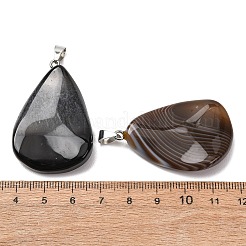 Natural Banded Agate Pendants&nbsp;GG-K002-05E