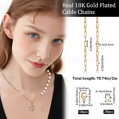 DIY Chain Bracelet Necklace Making Kit&nbsp;DIY-BBC0001-29