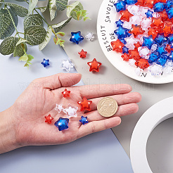 450Pcs 6 Style Transparent Acrylic Beads&nbsp;TACR-CD0001-05