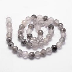 Natural Cloudy Quartz Beads Strands&nbsp;G-D840-69-10mm