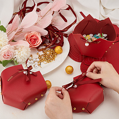 PU Leather Candy Gift Handbags&nbsp;ABAG-WH0032-60C