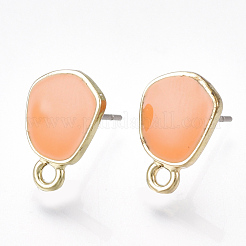 Alloy Stud Earring Findings&nbsp;PALLOY-S177-39-M