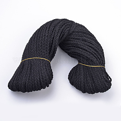 Braided Faux Suede Cord&nbsp;LW-Q008-2.7mm-1090