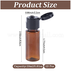 Plastic Empty Refillable Flip Cap Bottles&nbsp;MRMJ-WH20008-22C