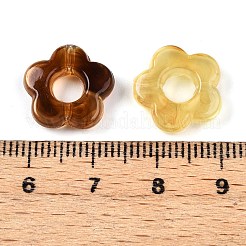 Gradient Color Transparent Acrylic Beads&nbsp;OACR-N137-49L