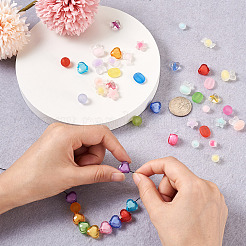 400Pcs 8 Style Acrylic Beads&nbsp;TACR-PJ0001-02