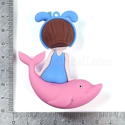 PVC Plastic Big Pendants&nbsp;KY-U004-06B