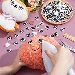 24 Pairs 12 Styles Felt Craft Doll Eye&nbsp;PATC-NB0001-59