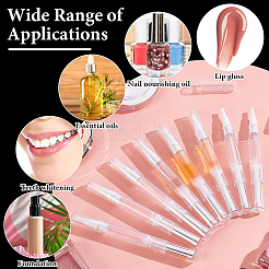 60Pcs Transparent PP Twist Pens&nbsp;MRMJ-AR0001-31