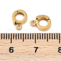 304 Stainless Steel Twister Clasps&nbsp;STAS-B095-04G-01