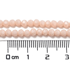 Opaque Glass Beads Stands&nbsp;EGLA-A035-P3mm-D05