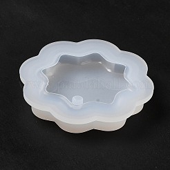 DIYペンダントシリコンモールド  樹脂型  UVレジン用  エポキシ樹脂ジュエリー作り  スター  50x50x8.5mm  穴：4mm&nbsp;SIMO-H009-08M