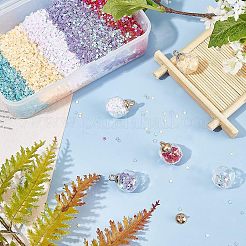 DIY Glass Pendant Making Kits&nbsp;DIY-CA0001-38