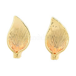 Brass Stud Earring Findings&nbsp;KK-N231-418