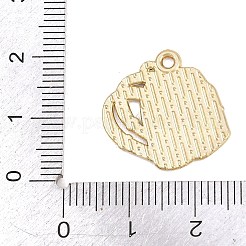 新学期用合金エナメルペンダント  スクールバッグチャーム  ゴールドカラー  ミックスカラー  19x19x1mm  穴：1.6mm&nbsp;FIND-E054-02A
