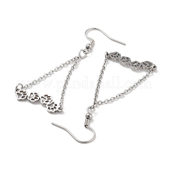 Non-Tarnish 304 Stainless Steel Dangle Earrings&nbsp;EJEW-P271-10P
