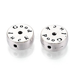 Tibetan Style Alloy Beads&nbsp;TIBE-N013-14AS