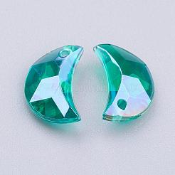 Transparent Acrylic Charms&nbsp;MACR-G046-11mm-A6X