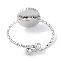 Ion Plating(IP) 304 Stainless Steel Ring&nbsp;RJEW-B059-02P-04