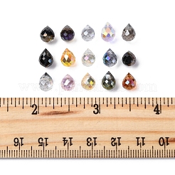 150Pcs 15 Styles Electroplate Glass Beads&nbsp;EGLA-FS0001-50