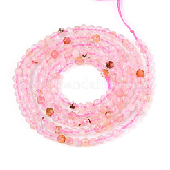 Natural Cherry Blossom Agate Beads Strands&nbsp;G-T143-10