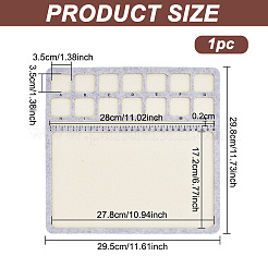 Felt Bead Design Boards&nbsp;TOOL-WH0002-65-01