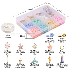 DIY Charms Jewelry Set Making Kit&nbsp;DIY-YW0005-35