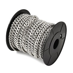 201 Stainless Steel Cable Chains&nbsp;CHS-K025-01P