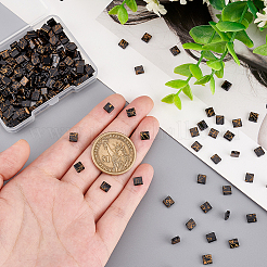 240Pcs 2-Hole Glass Seed Beads&nbsp;SEED-PH0001-75